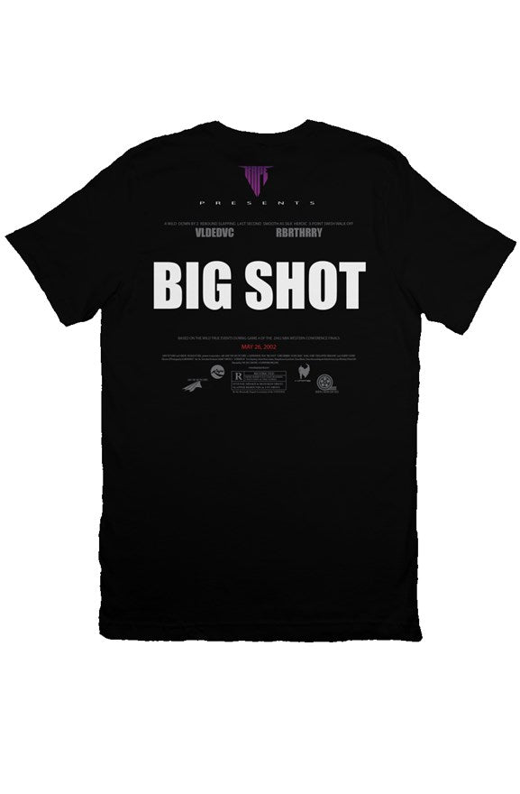 Now Playing Series Big Shot Mens Black T Shirt