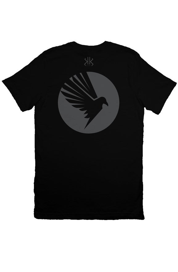 IKONIC Moniker brd Logo Black T Shirt 