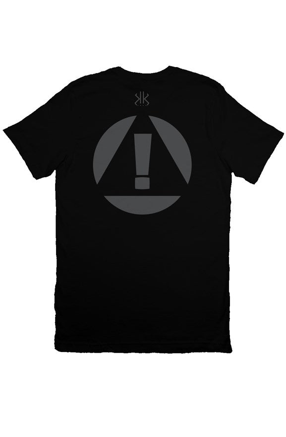 IKONIC Moniker THPRBLM Logo Black T Shirt 