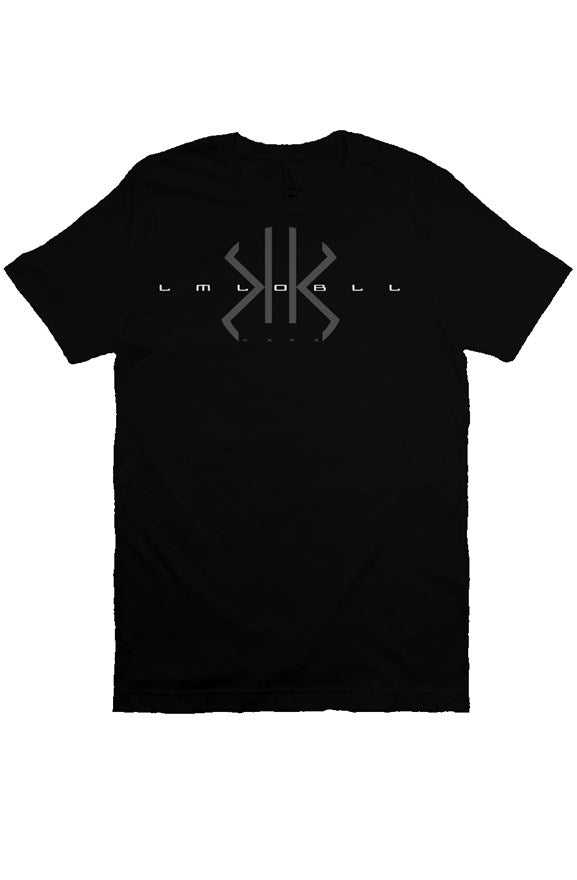 IKONIC Moniker LMLOBLL Logo Black T Shirt 