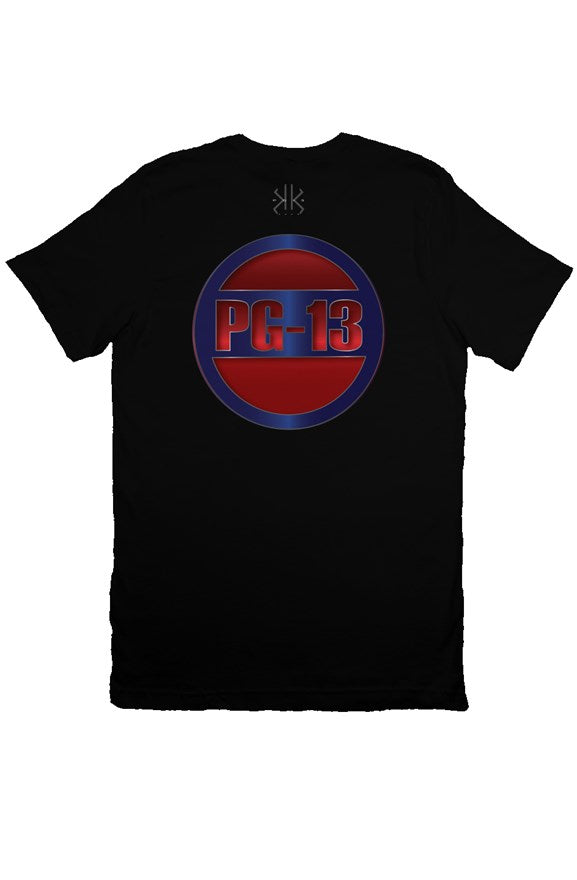 IKON Hero PG Clippers Logo Black T Shirt 