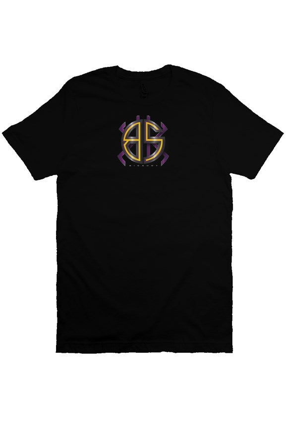 IKON Hero BS Lakers Logo Black T Shirt 