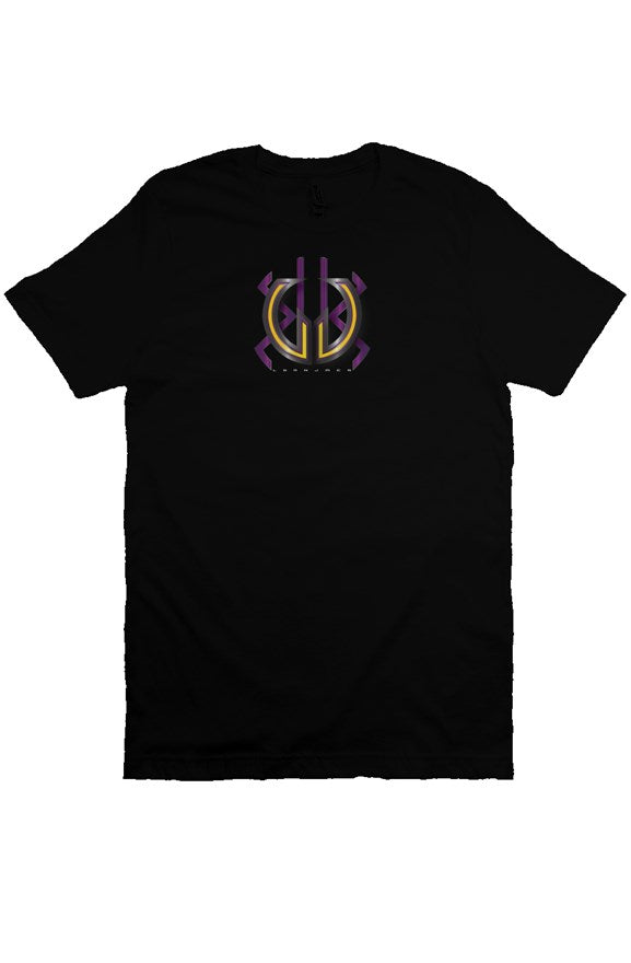 IKON Hero LJ Lakers Logo Black T Shirt 