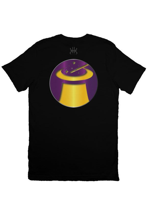 IKON Hero MJ Lakers Logo Black T Shirt 
