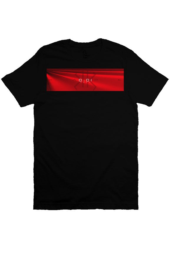 BV Series Red 0:01 Mens Black T Shirt