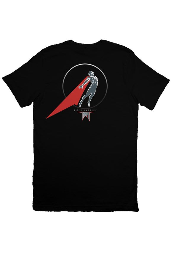 OHW Series Angelic Kape Hero Mens Black T Shirt