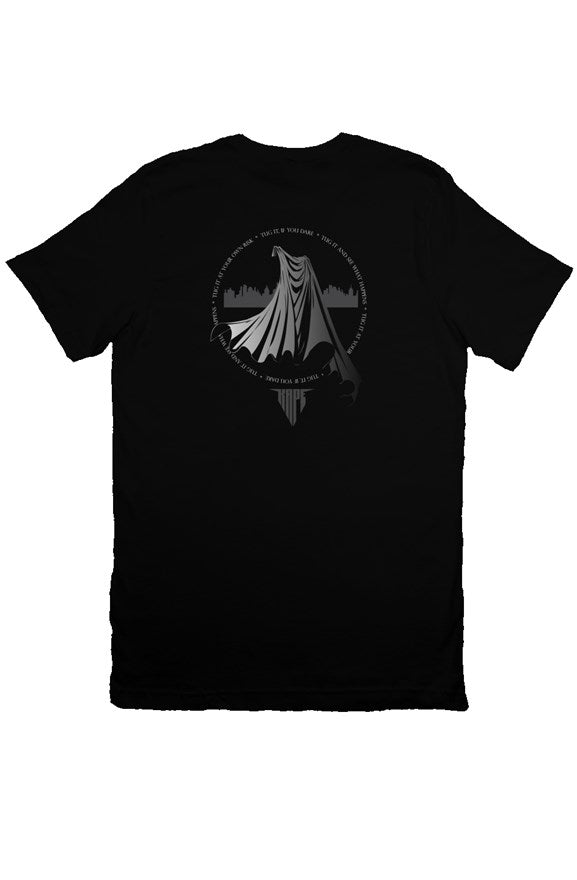 Genesis Series Tug the Kape Mens Black T Shirt