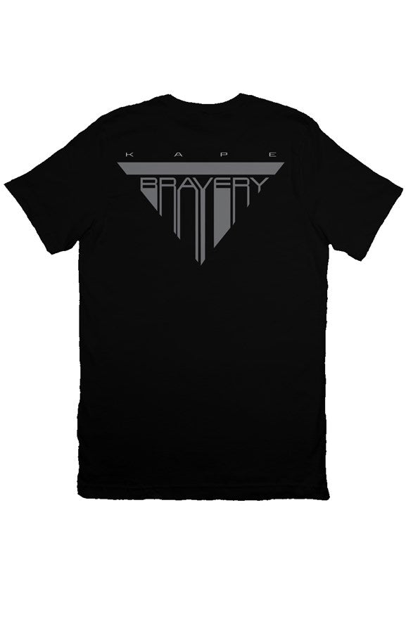 MV Series Bravery  Mens Black T Shirt