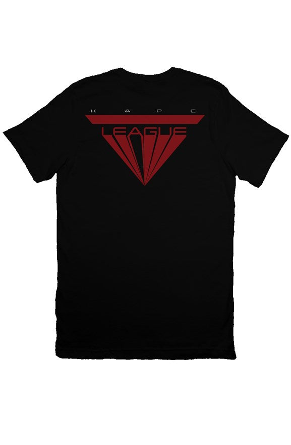 MV Series League Mens Black T Shirt