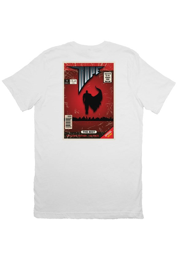 Comic Cover Forged in Heroics Series Mens T-Shir