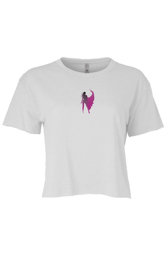 Warrioress Logo Series Pink Gradient Womens White 