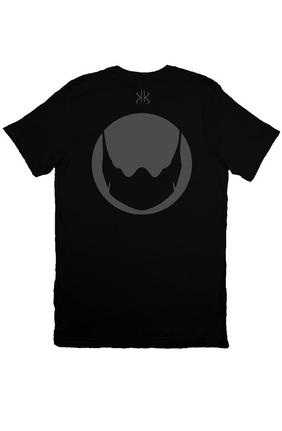 IKONIC Moniker thbeard Logo Black T Shirt 