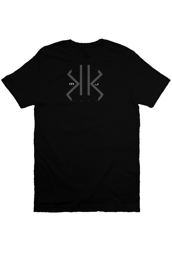 IKONIC Moniker mj Logo Black T Shirt 