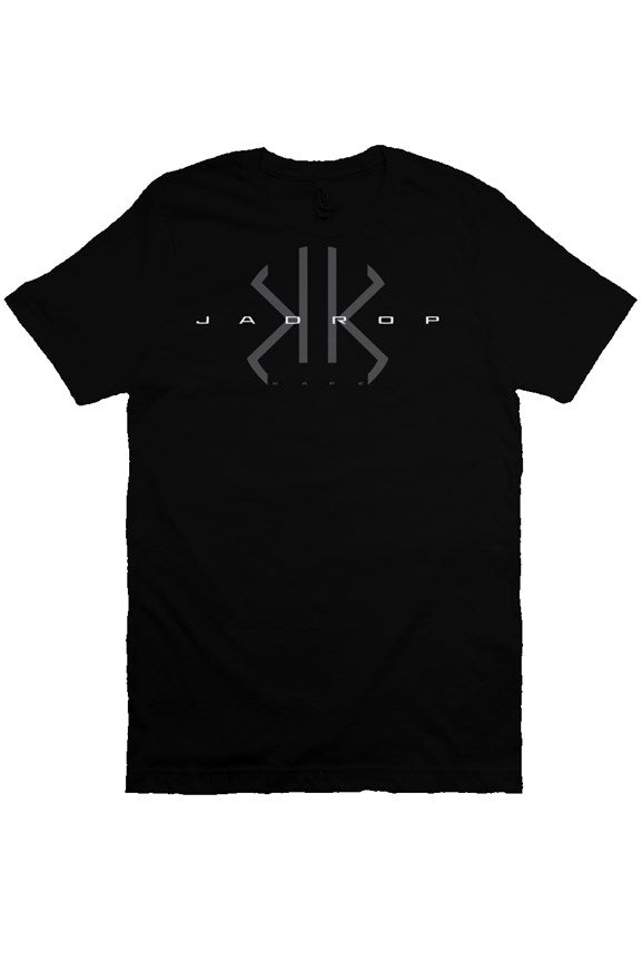IKONIC Moniker JADROP Logo Black T Shirt 