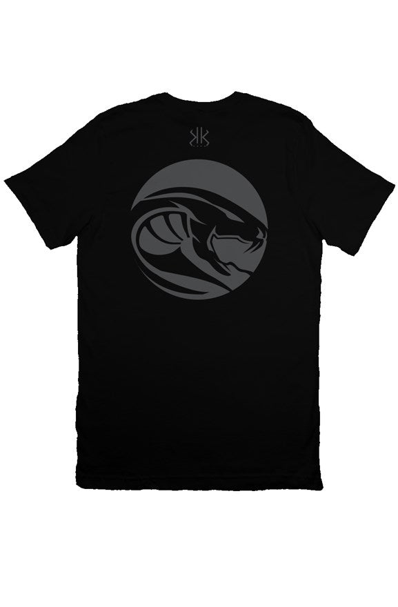 IKONIC Moniker blkmamba Logo Black T Shirt 