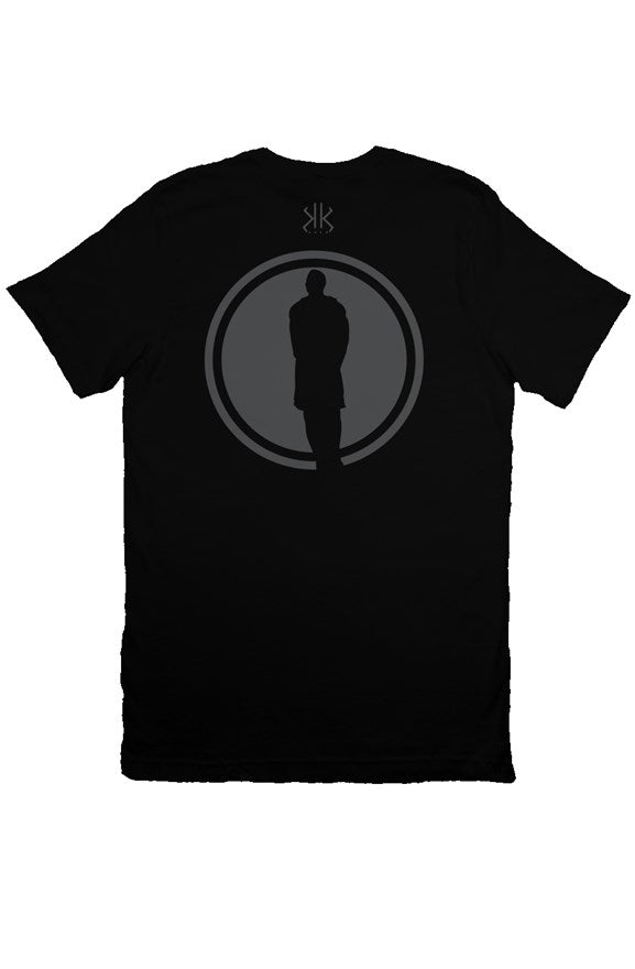 IKONIC Moniker bgshot Logo Black T Shirt 