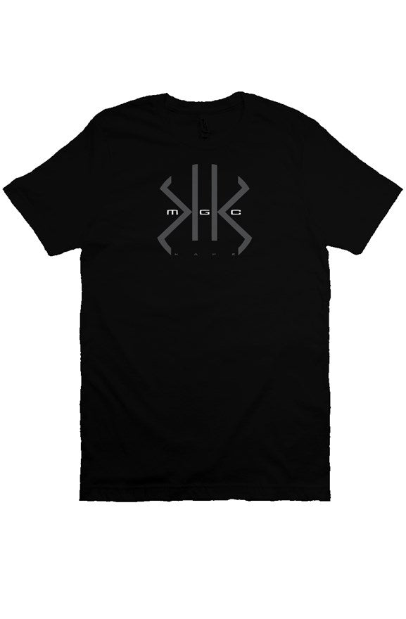IKONIC Moniker mgc Logo Black T Shirt 