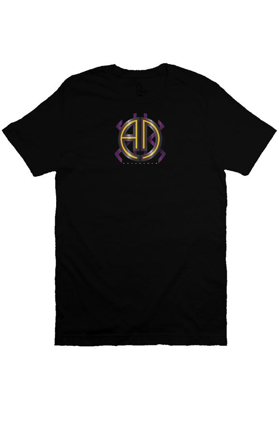 IKON Hero AD Lakers Logo Black T Shirt 