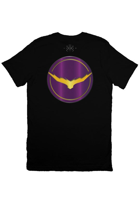 IKON Hero AD Lakers Logo Black T Shirt 