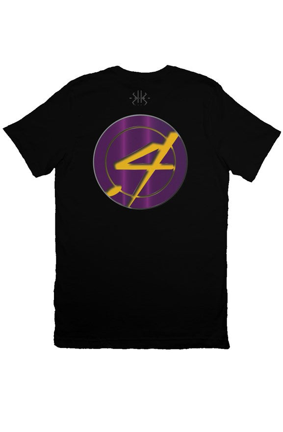 IKON Hero DF Lakers Logo Black T Shirt 