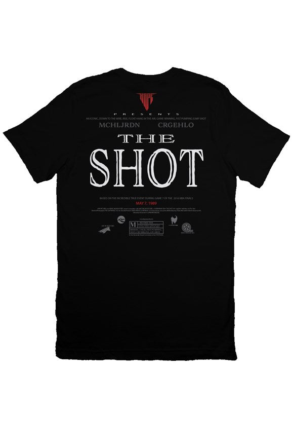 Now Playing Series The Shot Mens Black T Shirt